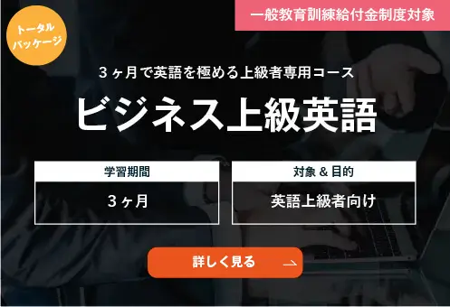 コーチング英会話「トライズ」ビジネス上級英語コース