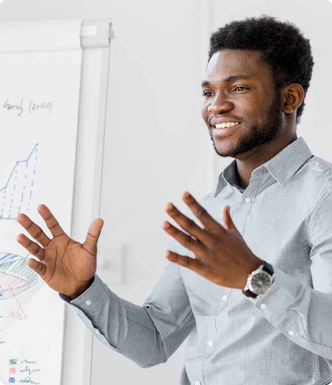 コーチング英会話「トライズ」英語でのプレゼンのリスニング